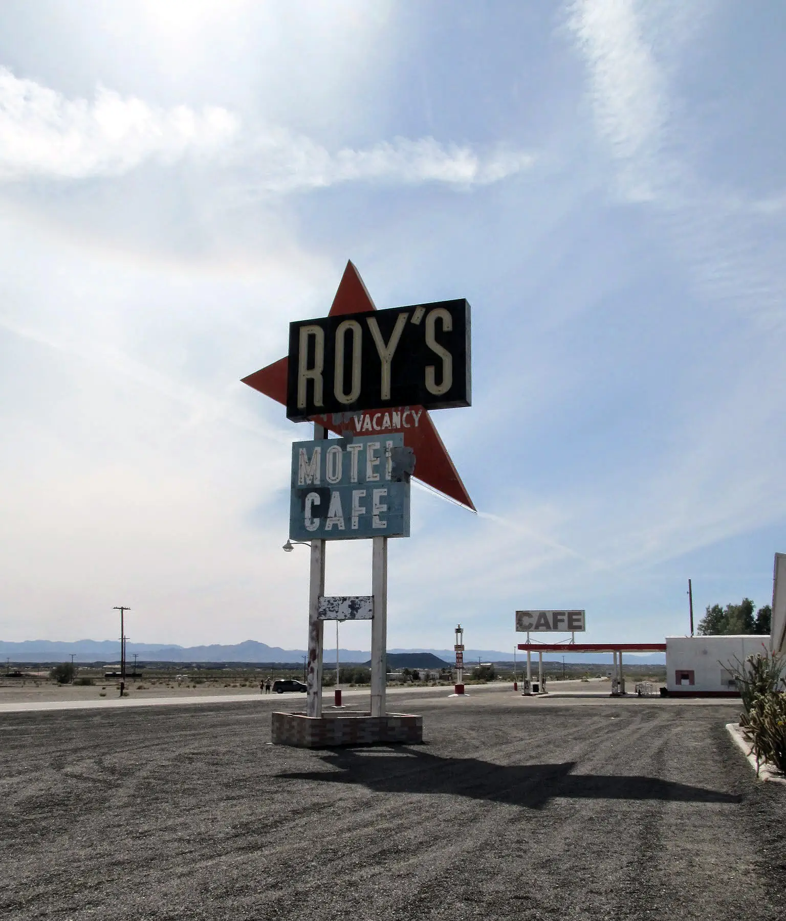 motel y cafetería retro de la Ruta 66